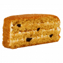 Rührkuchen mit Honiggeschmack und Trockenpflaumen "Medowik"